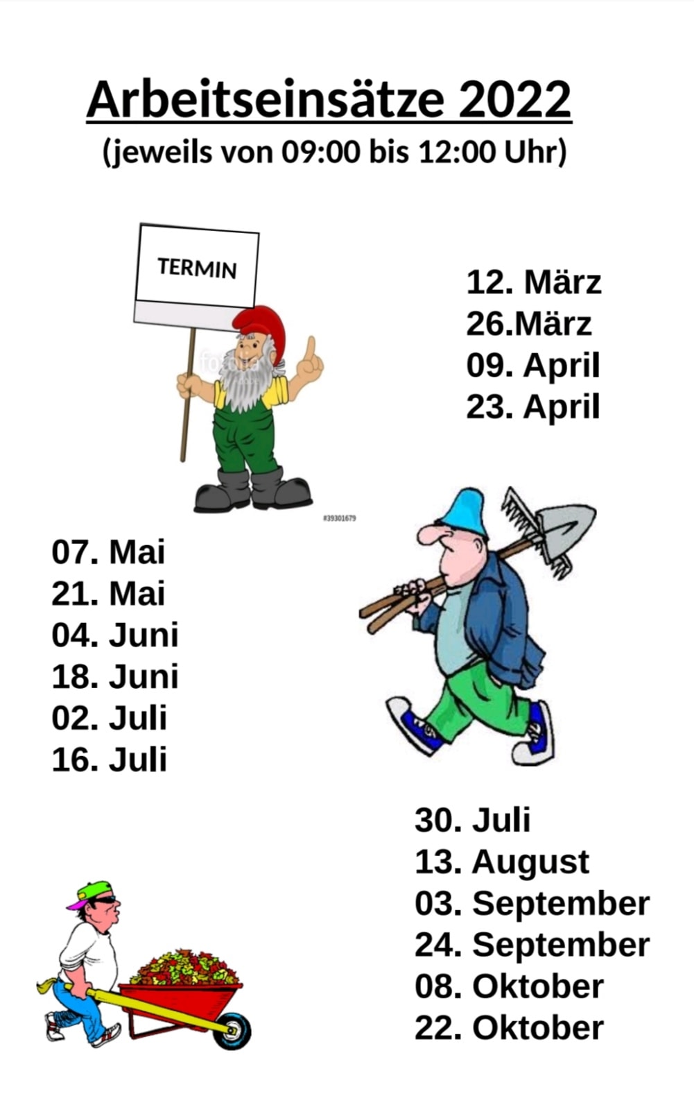 Arbeitseinsätze2022